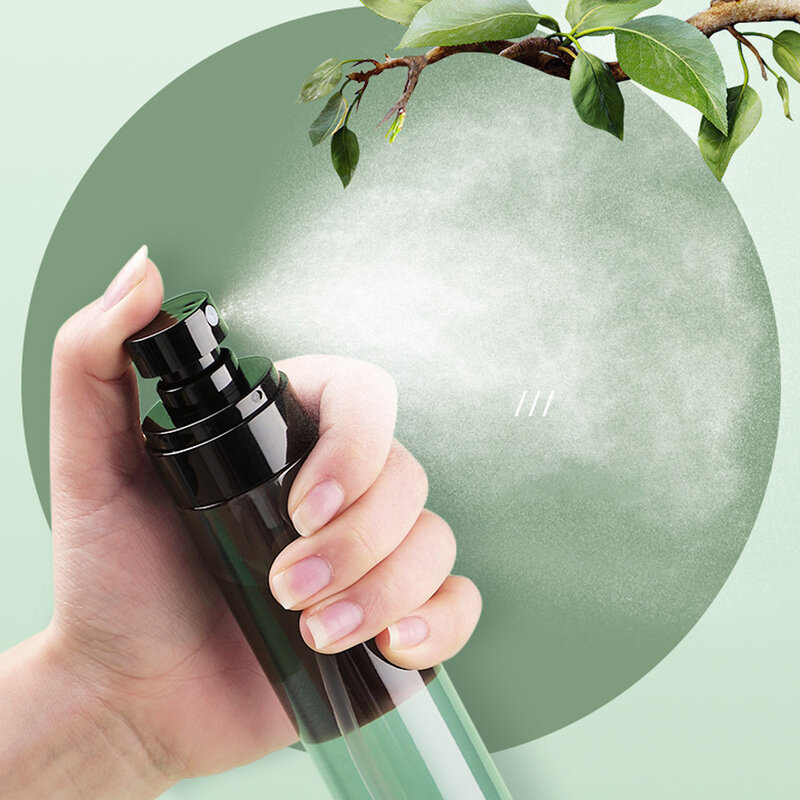 Garrafa de spray recarregáveis, rega pequena, adequado para perfume, hidratação facial cosmética, sub-engarrafamento portátil, viagens, 30 ml, 60 ml, 80 ml, 100 ml, 120ml
