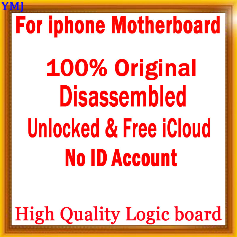 Para o iphone 7 plus 5.5 polegada placa-mãe com/sem toque id mainboard, sem id conta placa lógica 100% testado bom suporte de trabalho 4g