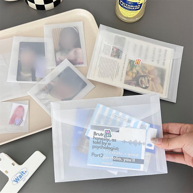 Beschermende Tas Ongeveer 2.2G Klein En Draagbaar Duurzaam En Milieuvriendelijk Doorschijnend Verpakkingszakje Briefpapier