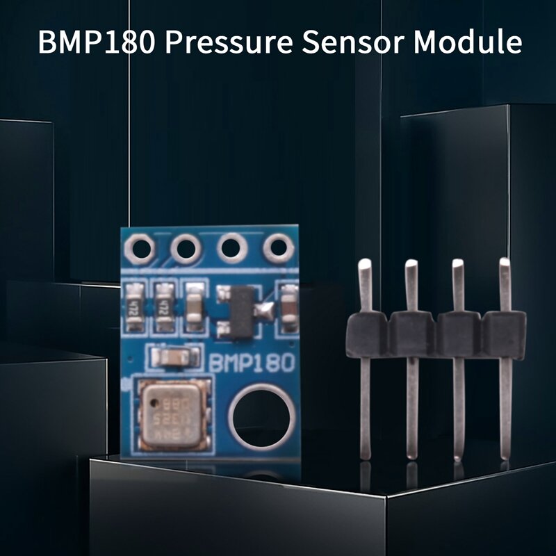 5Pcs GY-68 BMP180 Barometric Pressure Temperature Sensor Module Replace BMP085