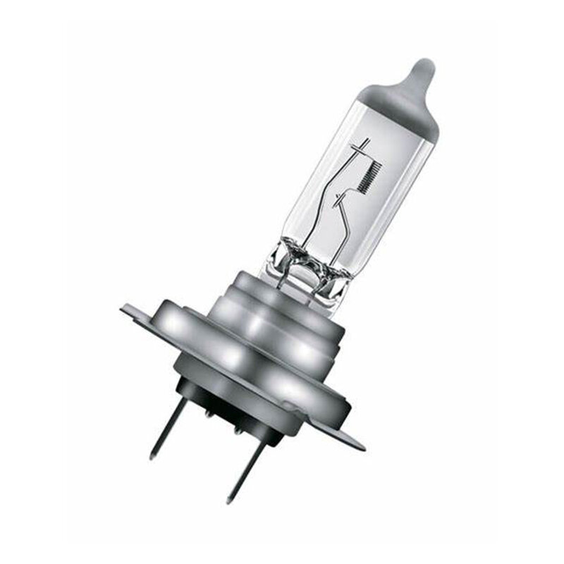 OSRAM-Lâmpada original do farol do carro, lâmpada de feixe padrão, luz branca do halogênio, Classic H7, PX26d, 12V, 55W, 3200K, 64210