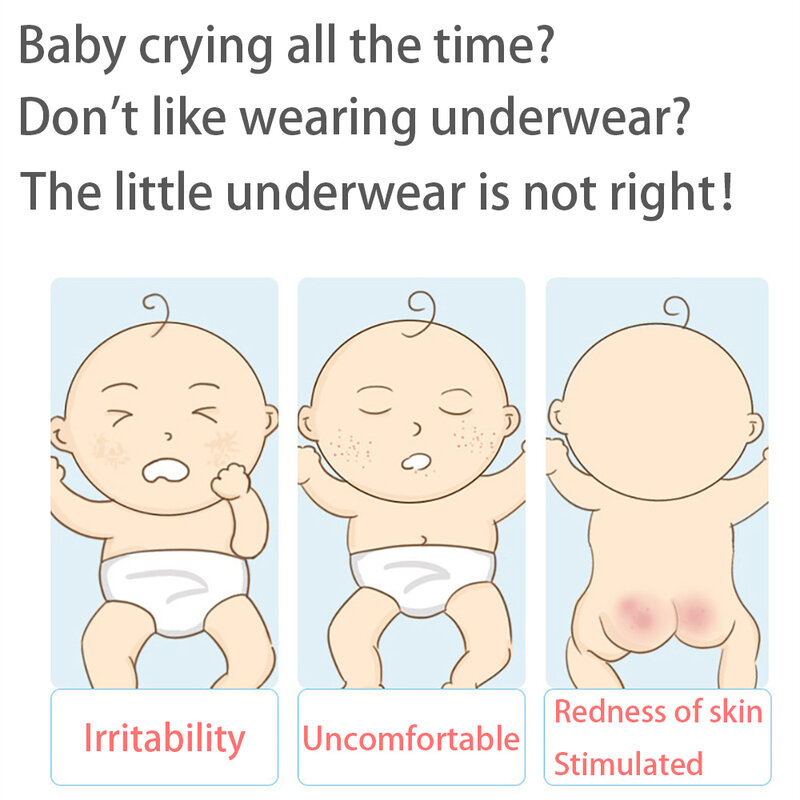 Neugeborenen Training Hosen Baby Shorts Einfarbig Waschbar Unterwäsche BABY Junge Mädchen Tuch Windeln Mehrweg Windeln Infant Höschen