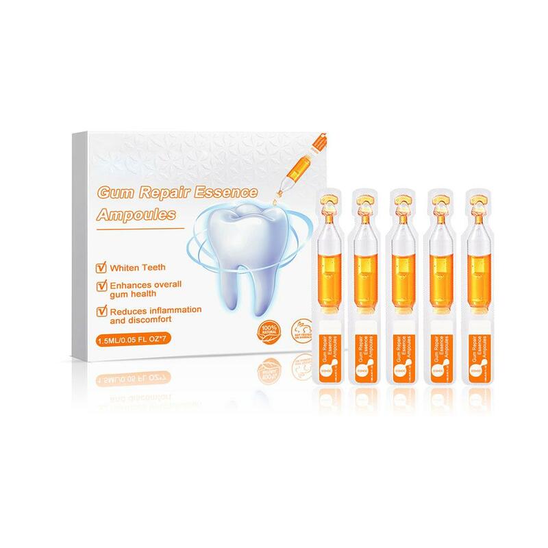 Gum Repair Treatment Ampoules Oral Care Essence Cleaning Breath Toothache Remove Fresh Liquid Relief Swelling Gums Gingiva Z4A4