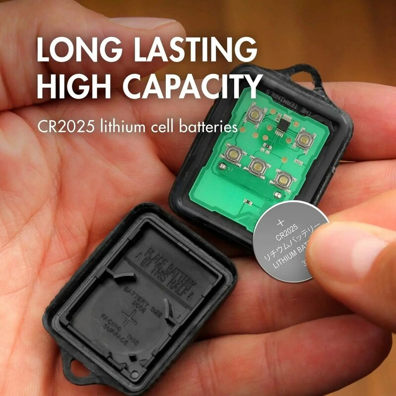 CR2025 Lithium Coin Battery, Ultra Alta Capacidade, Poderosa Saída 3V, Tecnologia Especializada, TV, Remoto, Carro, FOB, Relógios, 30pcs