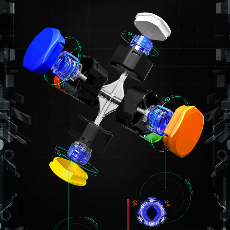 Brinquedo esperto do enigma do cubo do robô para estudantes, série do cubo de Gan, 356RS, 356M, 11M, Duo EDU, RS XS, temporizador, 12m, i3x3 magnético, Icarry mg3, 12UI