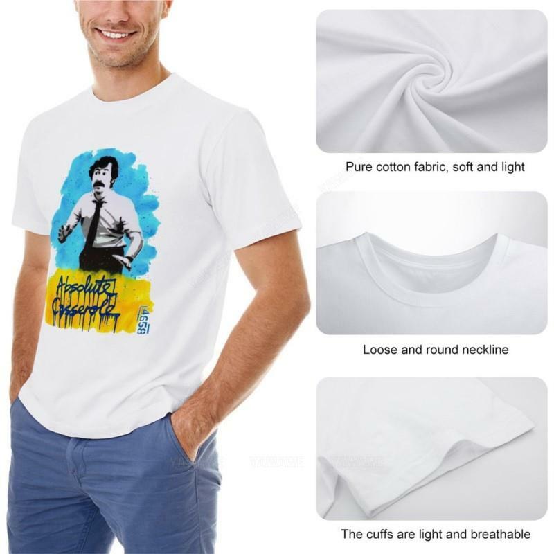 Мужские футболки, хлопковая футболка с надписью «абсолютная кастрюля», спортивные футболки с фанатами, футболки для мальчиков, футболка с коротким рукавом, Мужская футболка