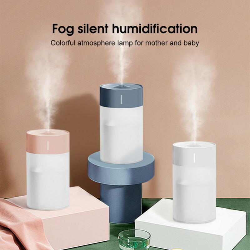 Humidifier With Led Lamp Intelligent Portable Mini Ultrasonic Car Accessories Car Humidifier Large Capacity