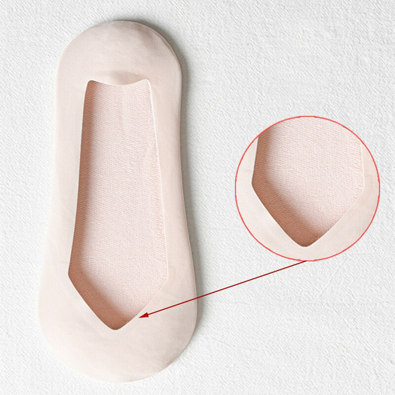 3 زوج/وحدة قطع منخفضة الجوارب النساء سيليكون المضادة للانزلاق جوارب قطنية 2022 الصيف تنفس جورب الصلبة رقيقة غير مرئية شكل حرف V الجوارب