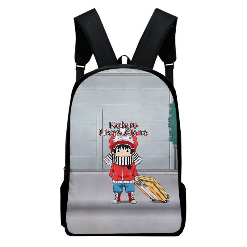 Kotaro vive sozinho anime mochila saco de escola adulto crianças sacos unisex mochila 2023 estilo casual sacos harajuku
