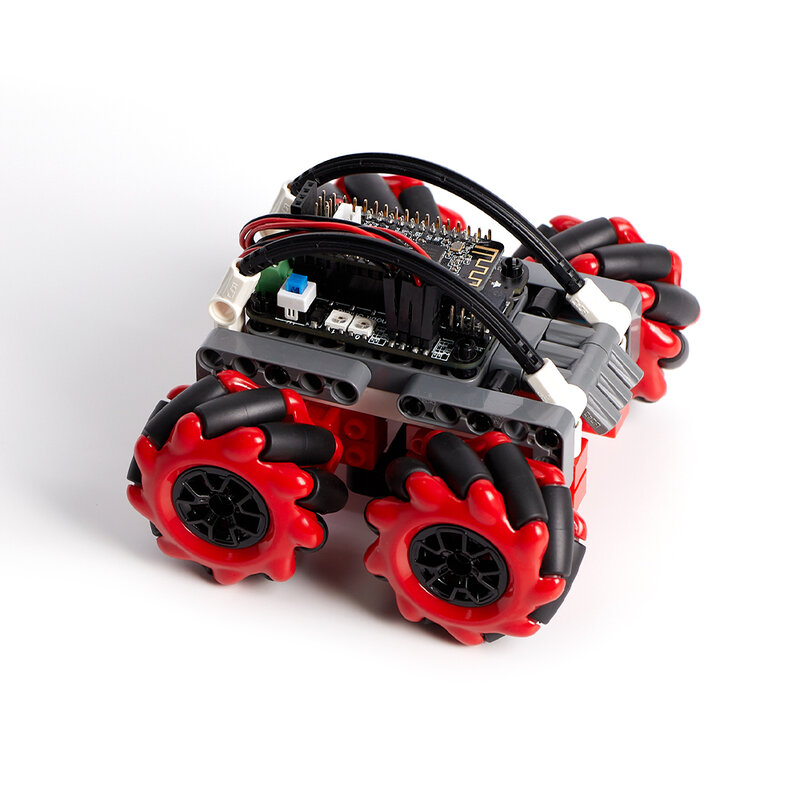 Mini-size OmniBot il Kit Robot multifunzionale Nanobit-Driven definitivo per Makecode, per chi ha uno sfondo di codifica