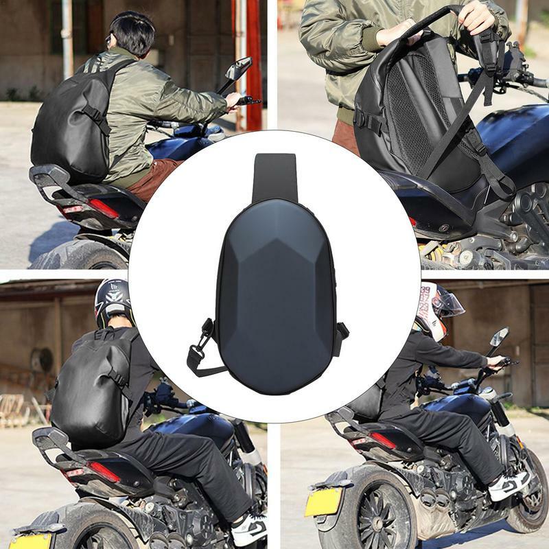 Tas dada pria, tas selempang Pria kapasitas tinggi, anti air dengan Port USB Jack Headphone untuk mendaki berkendara, berkemah