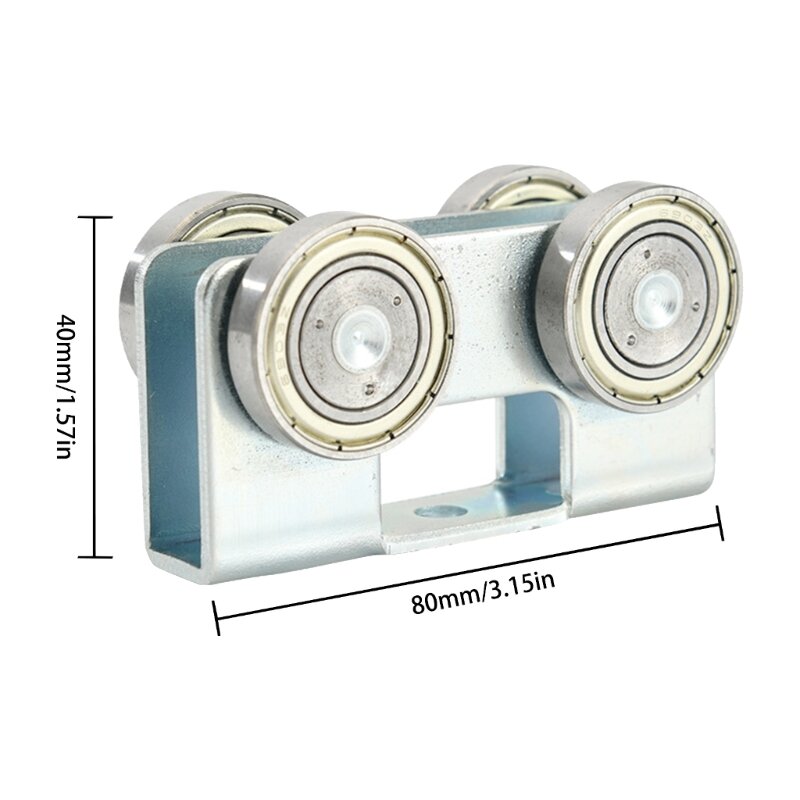 4 Wheel Trolley Efficient Window Curtain Roller for Residential and Commercial