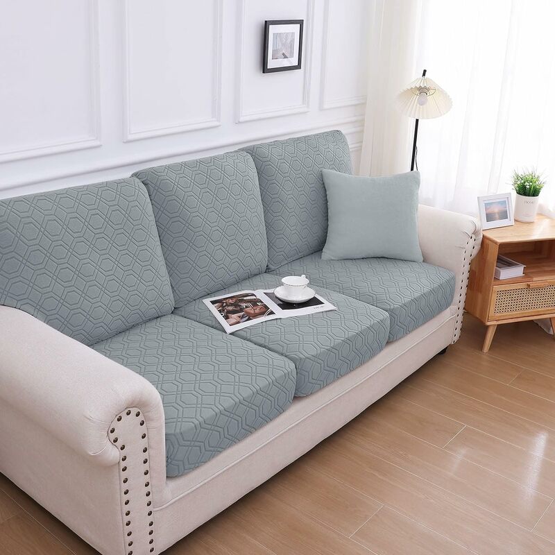 Indywidualne poszewki na poduszki na kanapę, uniwersalne magiczne pokrowce na sofę, które można prać, rozciągliwe pokrowce na kanapę na 3 poduszki