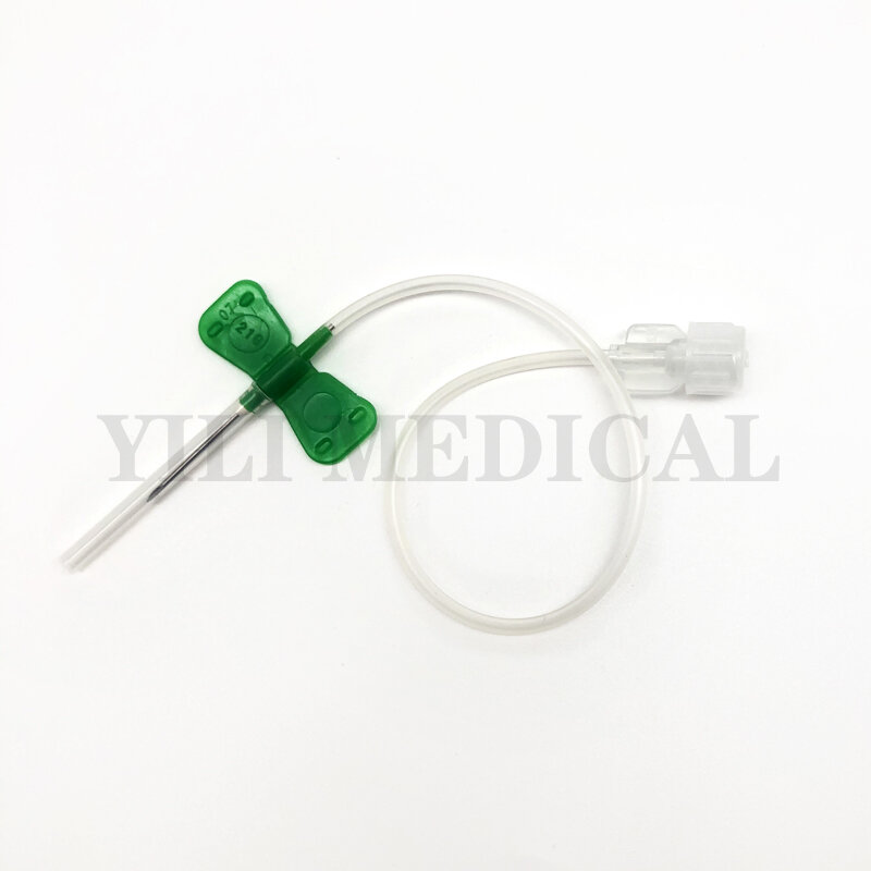 50Pcs 25G disposable sterile intravenous injection  scalp intravenous group butterfly needle infusion needle Medical teaching