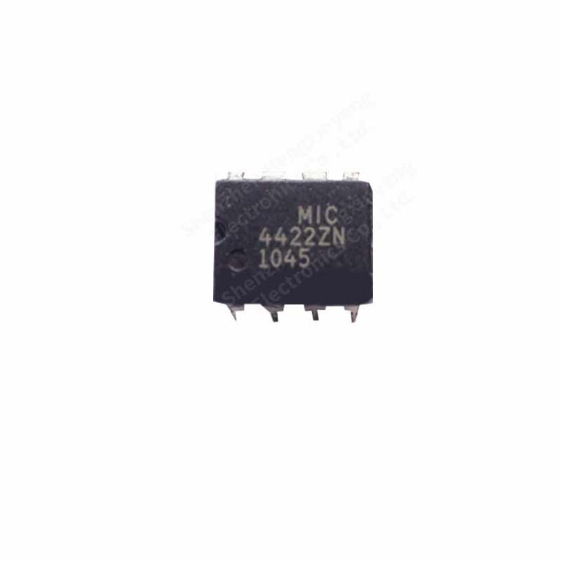 Microcontrolador de un solo chip, controlador de puente en línea, paquete DIP8, 10 piezas, MIC4422ZN