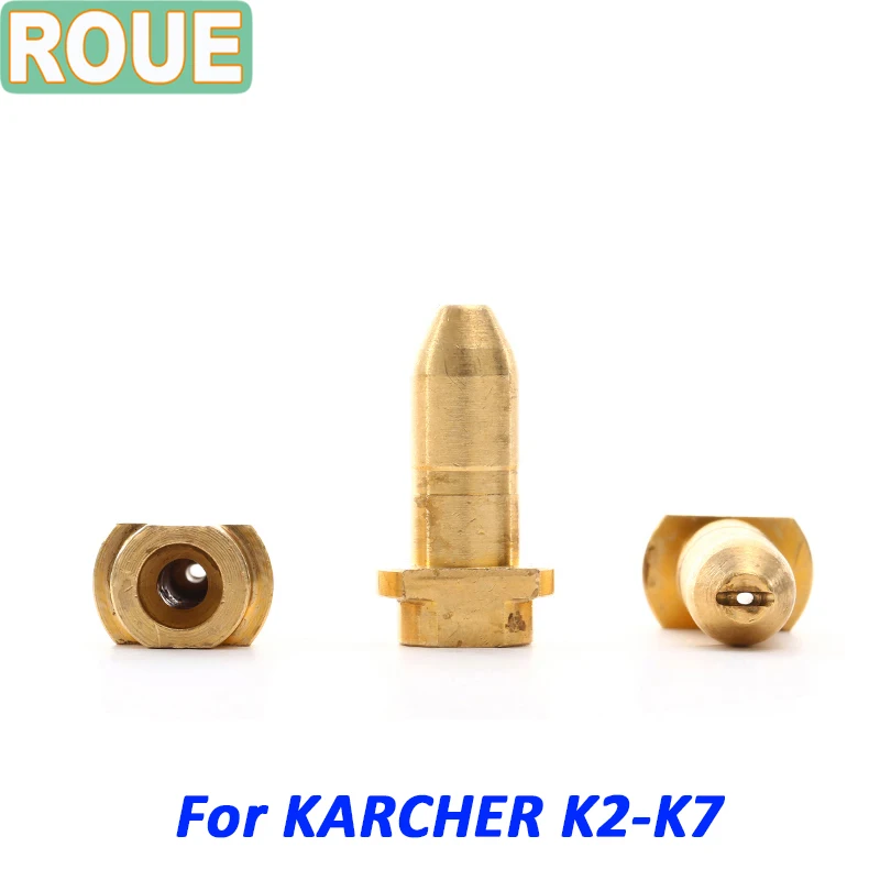 ROUE-boquilla de repuesto para pistola Karcher, adaptador de latón, boquilla de alta calidad