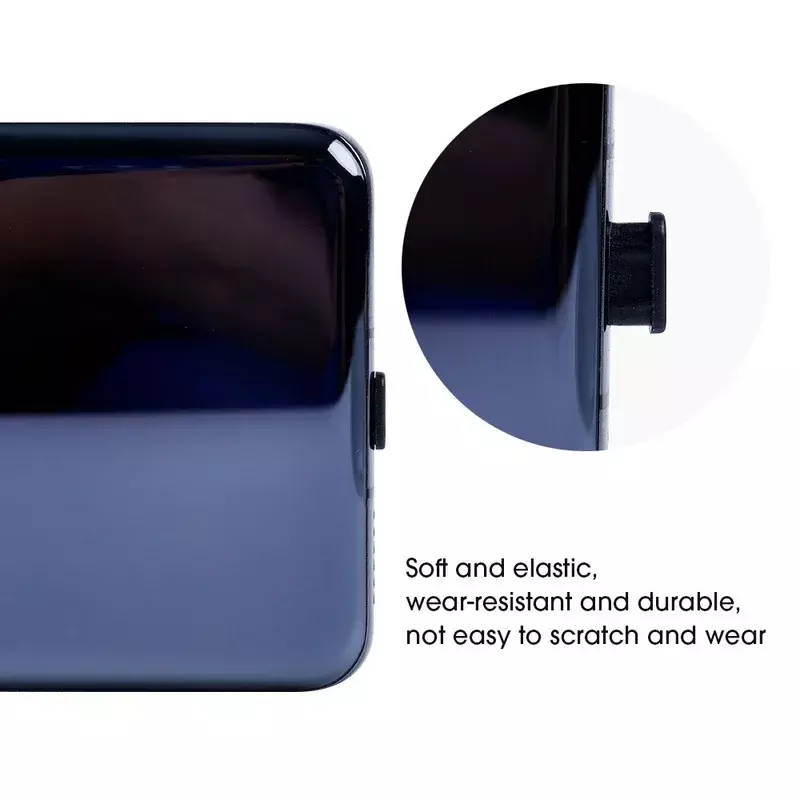 Tappo antipolvere di tipo C da 1-10 pezzi protezione per porta di ricarica USB tappo antipolvere in Silicone per tappo antipolvere per telefono Samsung Huawei Xiaomi