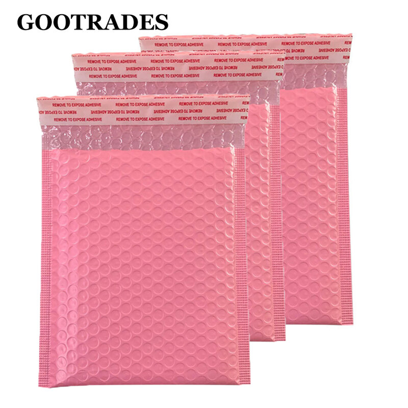 10Pcs Poly Bubble Mailers, Padded Envelopes, Bubble Lined Wrap Polymailer Bags for Shipping/ Packaging/ Mailing Self Seal