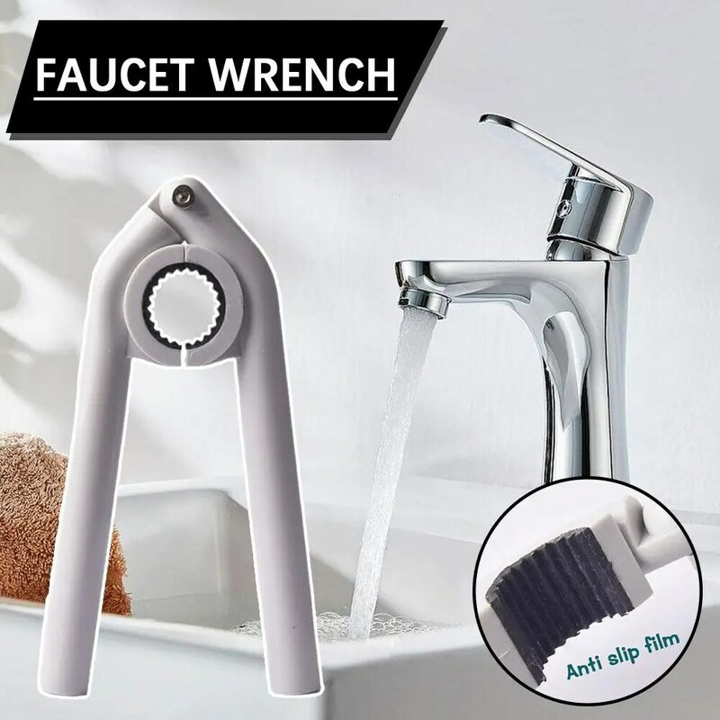 Kitchen Basin Wrenchs Repair Unscrew Wash Basin Fliter Faucet Nozzle Bubbler Bottom Plier Tap Wrench Kitchen Faucet Tool