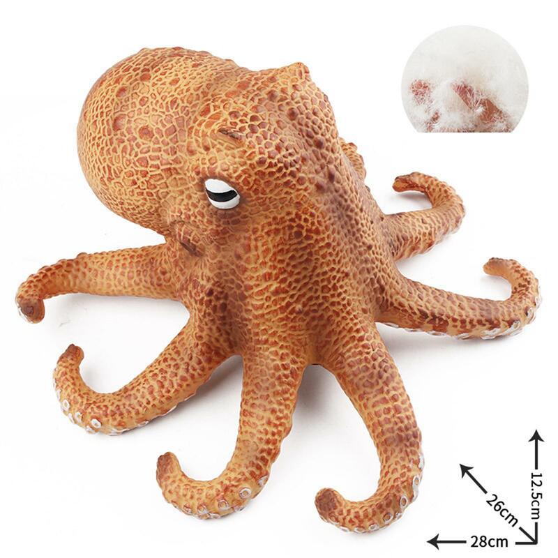 Sea Animal Figures Sea Model Playset Large Realistic Giant Figurine Marine Animals for Party Supplies