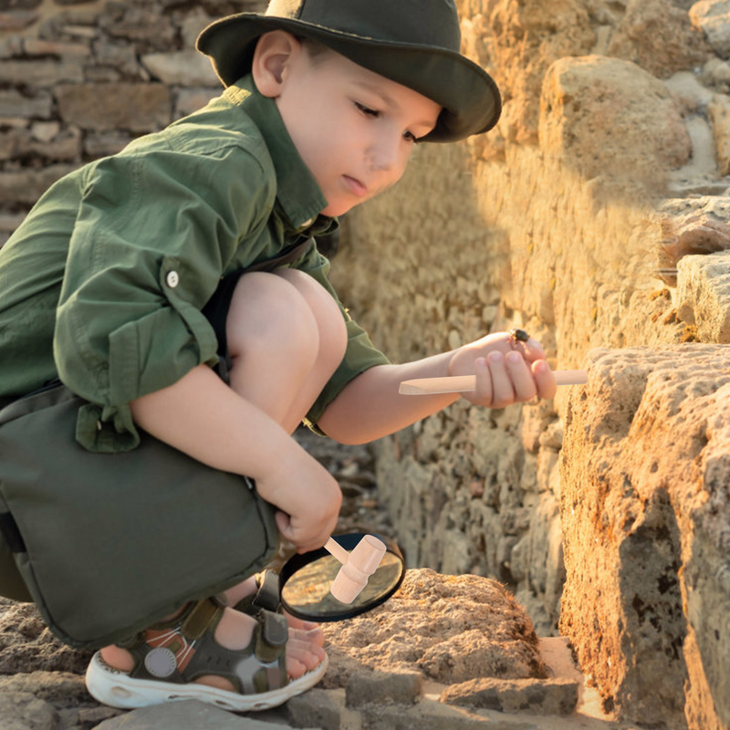 파기 망치 치즐 브러시, 고고학 발굴 도구, 어린이 교육용 파기 키트, 3 세트