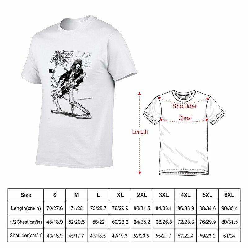 Neue Gabba Gabba Hey T-Shirt benutzer definierte T-Shirts Anime Kawaii Kleidung Sweat Shirt Männer Kleidung