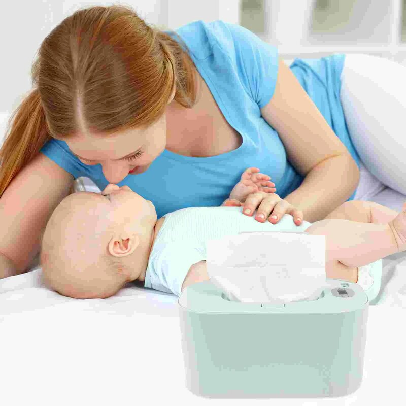 Calentador de toallitas húmedas portátil, dispensador de toallitas para bebés, temperatura constante, Pp