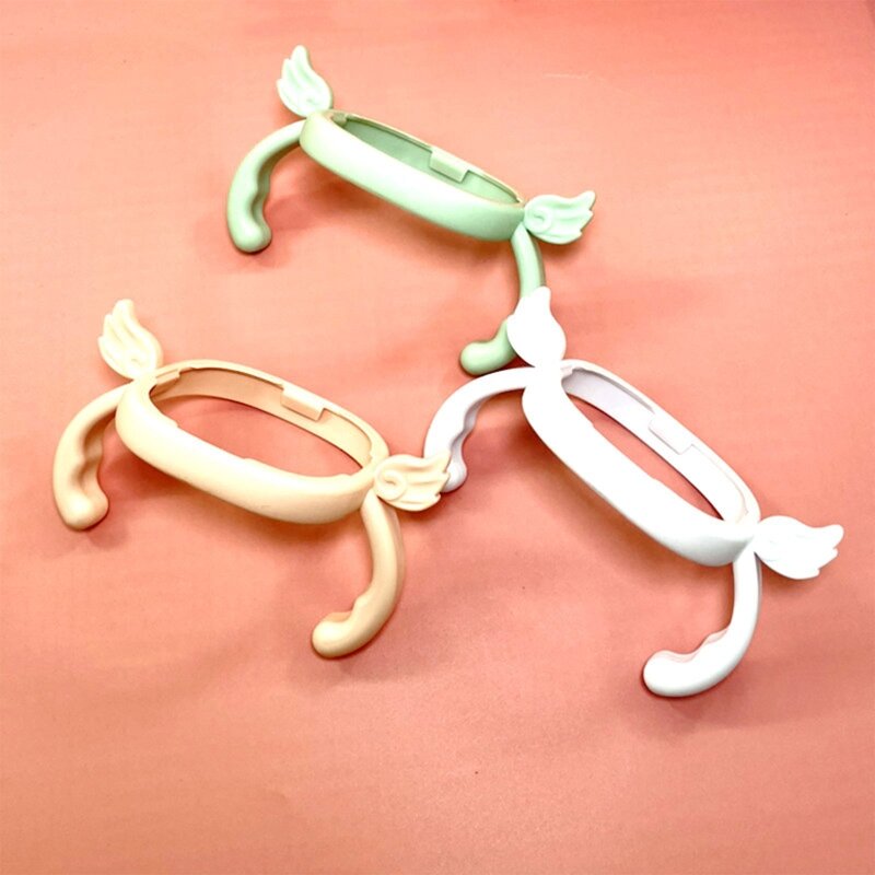 1pc Baby Bottle Handles Soft Safe Handle For hegen Milk Drinking Silicone Feeding Bottle Cover Home Baby Feeding Accessories