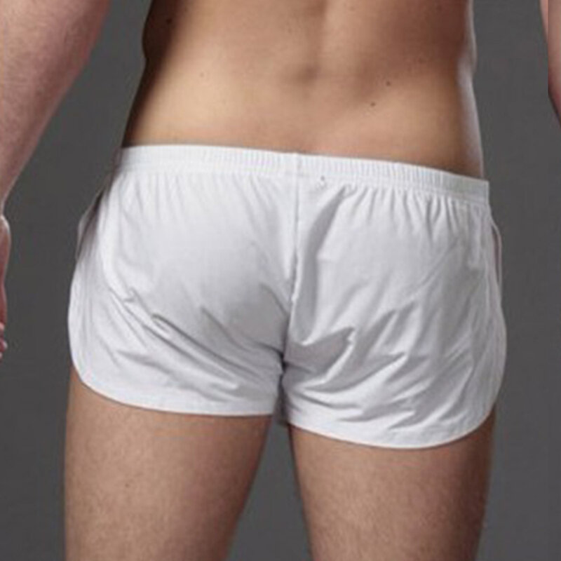 กางเกงในชายนุ่มใหม่กางเกงในไร้รอยต่อกางเกงชั้นในนักมวยของผู้ชายมีให้เลือกหลายขนาดและหลายสี