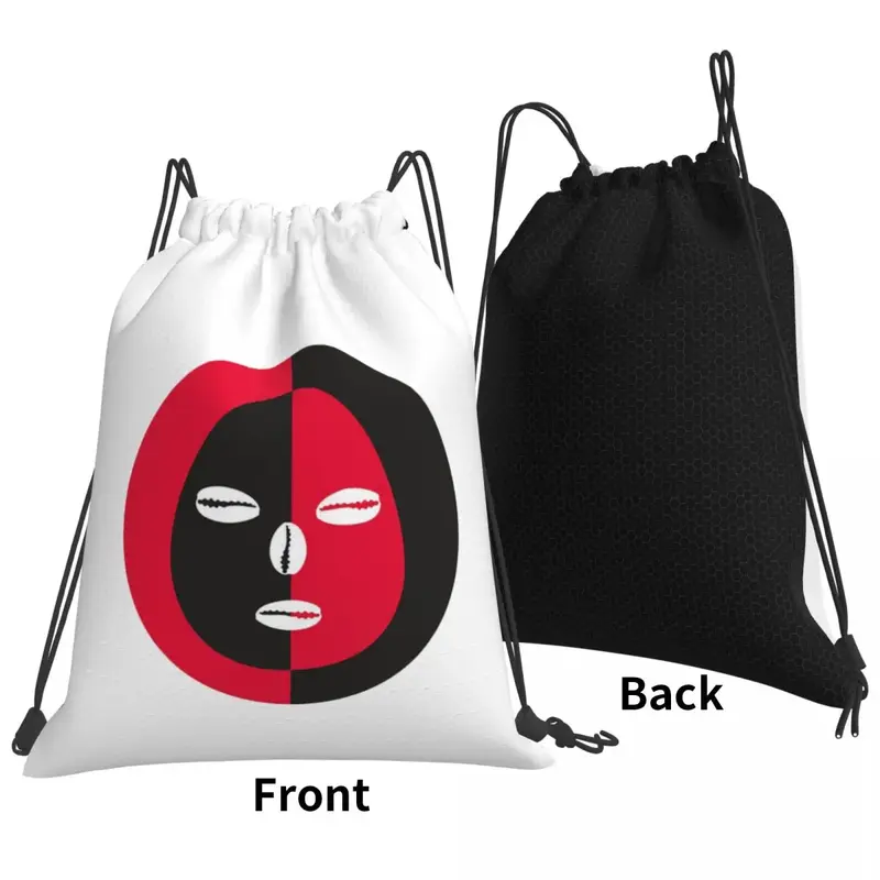 Eleggua Backpacks Multi-function Portable Drawstring Bags Drawstring Bundle Pocket Shoes Bag Book Bags For Travel School