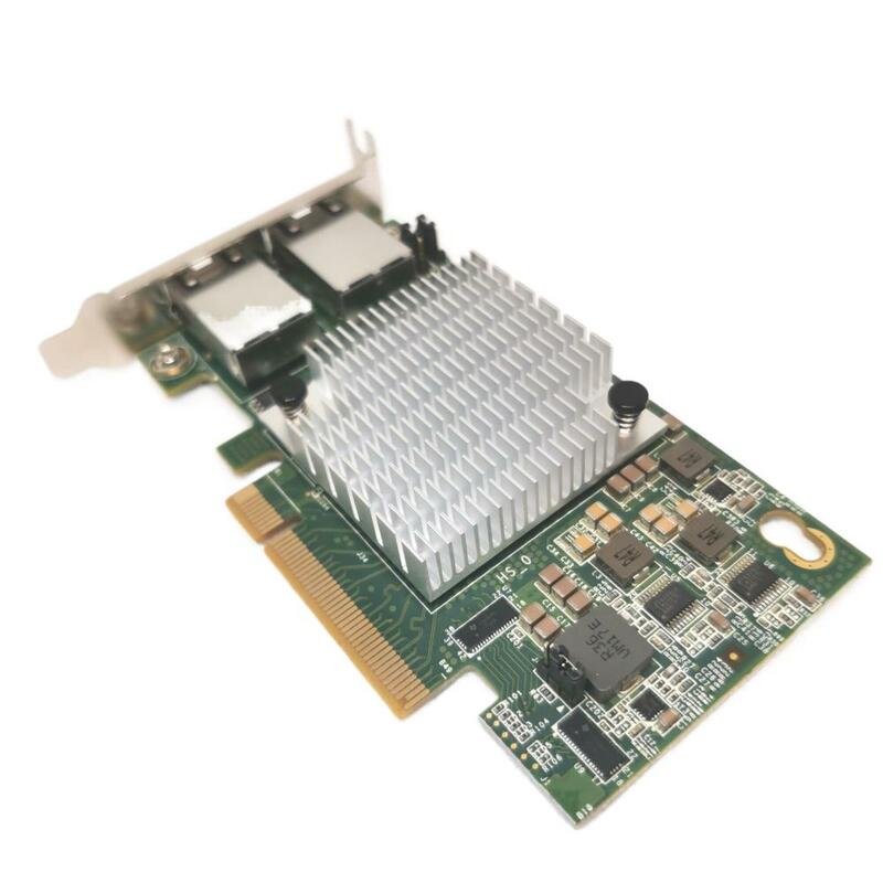 Insuper X540-T2, untuk INTEL 100M/1G/10G RJ45 kompatibel dengan PCI-E X8, X16 Slot adaptor Ethernet jaringan kartu Sfp