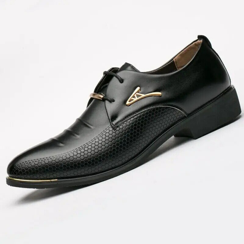 男性用のクラシックなつま先の靴,パテントレザーの靴,黒の結婚式の靴,オックスフォード,大きいサイズ,新しいファッション,2023