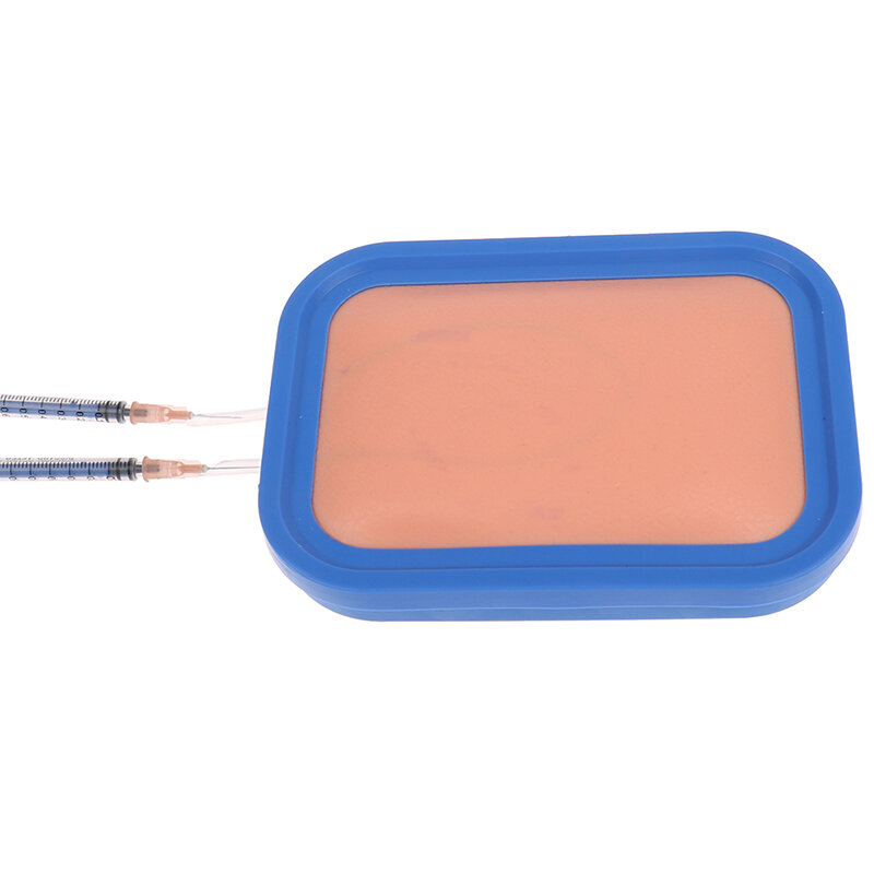 Modelo de silicona de entrenamiento de sutura de inyección IV de venipuntura de piel humana, almohadilla de práctica de dibujo de sangre venosa para enfermeras, estudiantes de medicina
