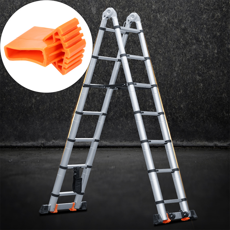 Folding Ladder Feet Protective Covers Practical Ladder Leg Non-Skid Covers Multi-Purpose Non-Skid Feet Pads