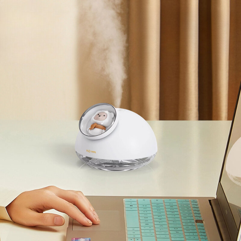 High Quality USB Aromatherapy Essential Diffuser Nano Mist Office House Air Humidifier Mini with Colorful Atmosphere Light New