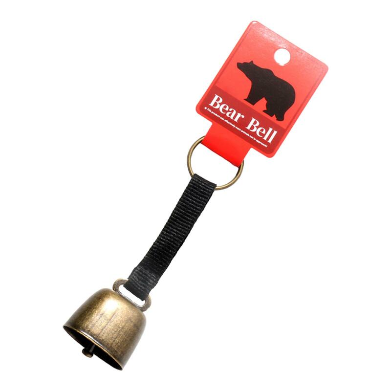 Bear Bell Cow Bell Waist Hanging Dog Bell Metal Bell Noise Maker Anti Lost Pet Bell for Camping Travel Mountaineering Hiking