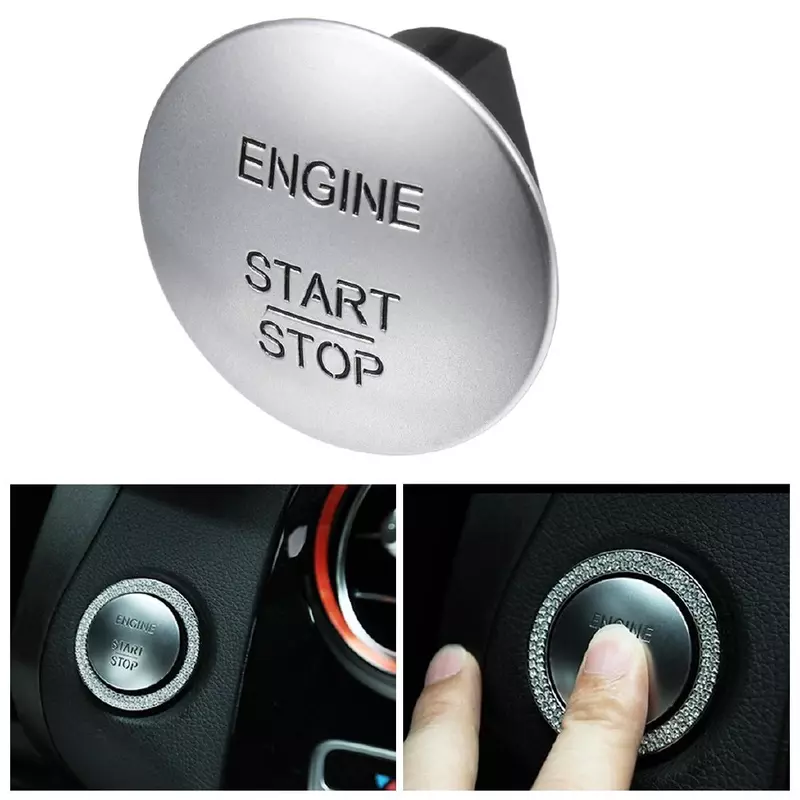 A2215450714 Car Engine Start Stop Button Switch Keyless Start Button For Mercedes Benz W164 W205 W212 W213 W164 W221 2215450714