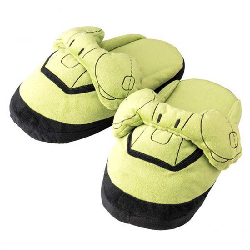 Anime GUNDAM kawaii Cosplay Costume Shoes Adult Unisex Couple Indoor Home Winter Warm Slipper Gifts One Size