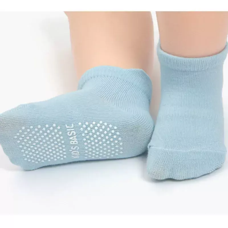 جوارب غير قابلة للإنزلاق للأطفال البنات والأولاد من سن 1 إلى 5 سنوات ، 6