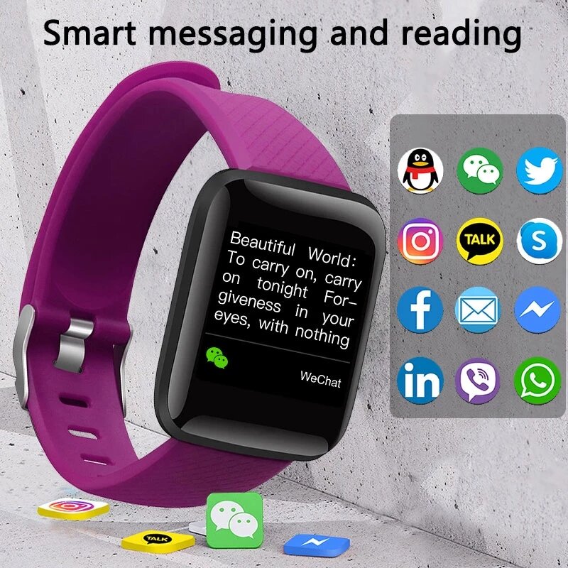 Kinderen Smart Watch Sport Fitness Horloges Meisjes Jongens Led Elektronische Armband Kind Digitaal Polshorloge Voor 8-18 Jaar Kids Reloj