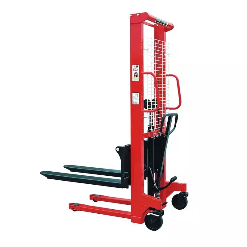 New Manual Stacker Hand Operation Forklift Hand Pallet Truck
