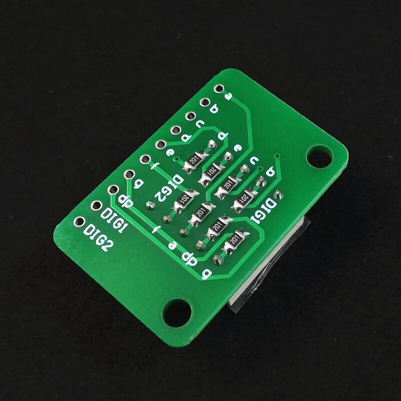 Layar LED Digital 2 bit 0.36 inci modul LED 7 Segmen 5 warna tersedia untuk Arduino STM32 STC AVR