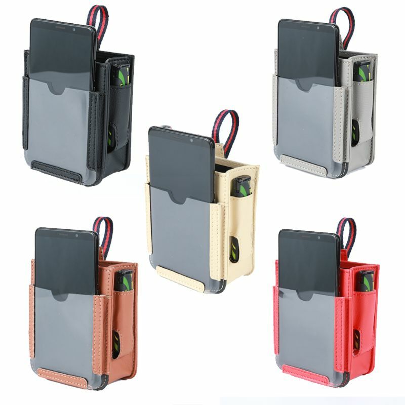 حقيبة تنفيس هواء السيارة متعددة الوظائف منظم جيب للهاتف ملحقات فتحة تهوية السيارة حقيبة تخزين للأقلام والعملات والخرائط والمحفظة