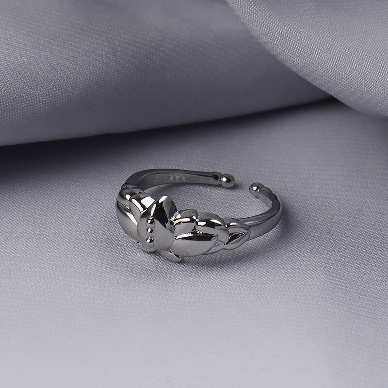 Cincin Cosplay Anime Frieren cincin yang dapat disesuaikan Frieren melebihi perjalanan akhir uniseks perhiasan hadiah penggemar