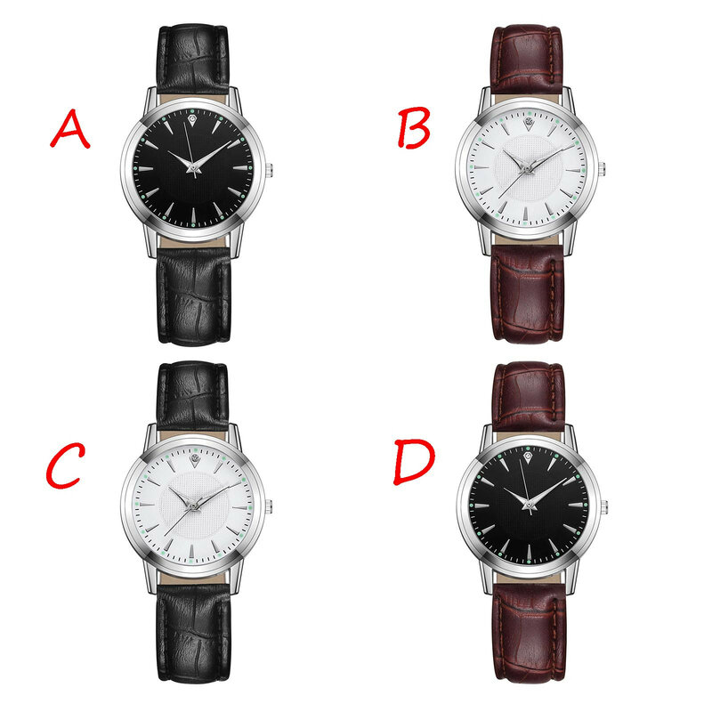 นาฬิกาควอตซ์นาฬิกาหรูหราหน้าปัดสแตนเลสแบบลำลองนาฬิกาคุณภาพสูง