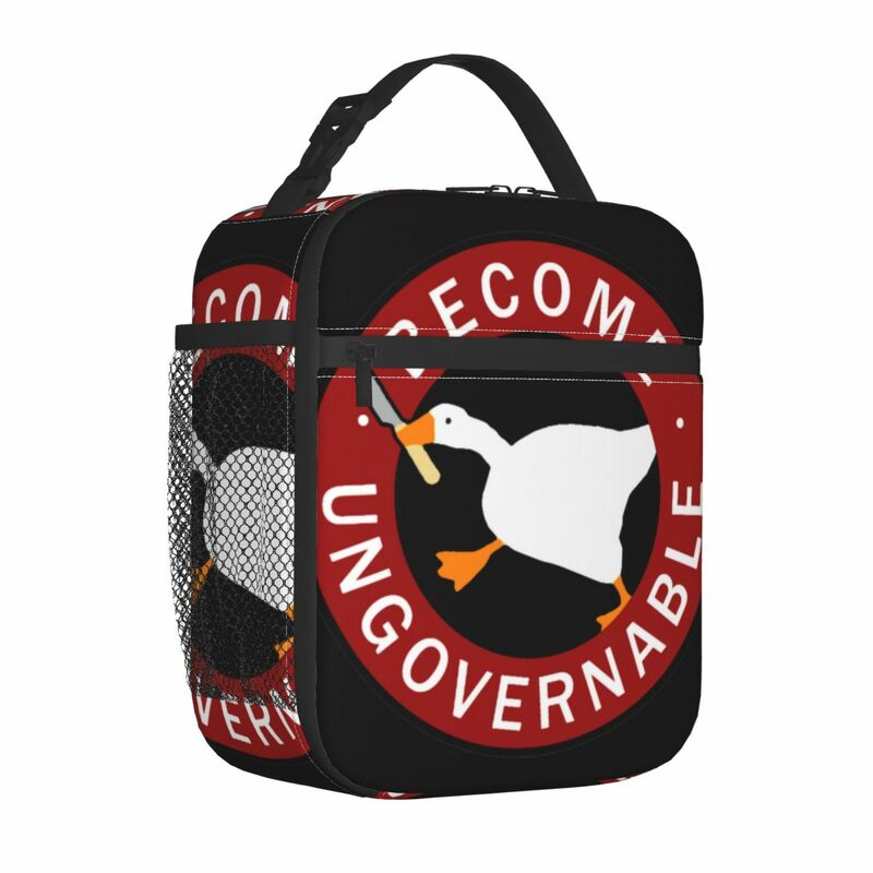 Insulated Lunch Bag Become Ungovernable Goose Lunch Box Tote Food Handbag