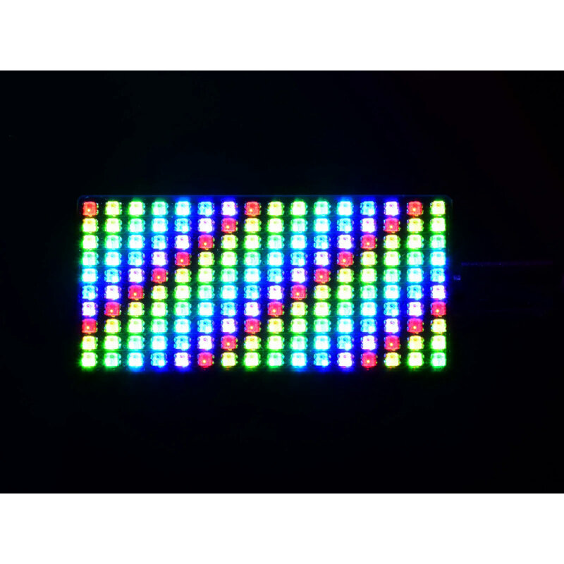 แผงไฟ LED เมทริกซ์สี RGB Waveshare สำหรับ Raspberry Pi Pico ขนาด16 × 10ไฟ LED RGB