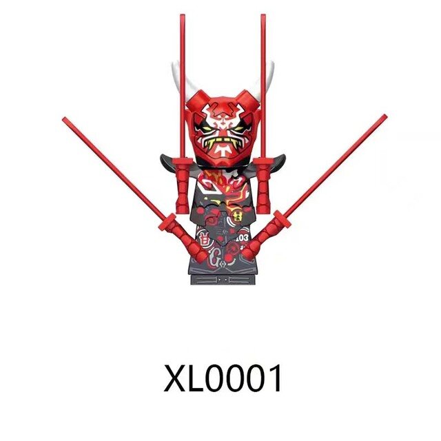 XL0001-XL0005 Ninja Dessin Animé Figure Briques Morro Oni Omega Mini décennie s De Construction Assembler Modèle Beurre Enfants Garçon Jouets Cadeaux D'anniversaire