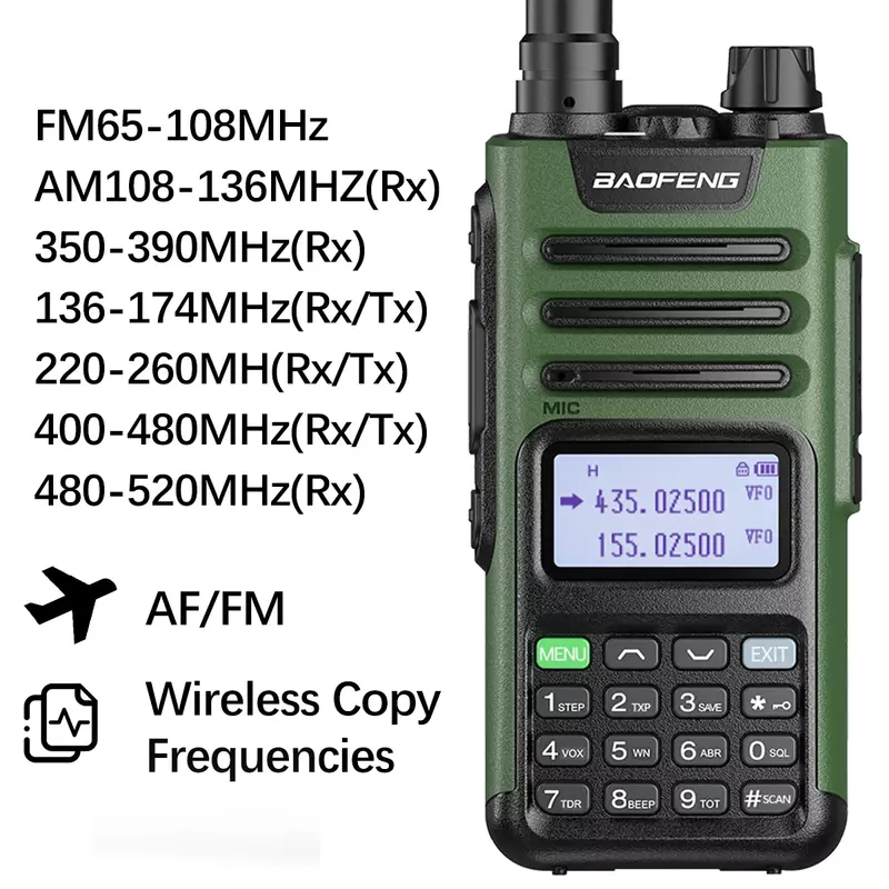Портативная рация BaoFeng M-13 Pro 999CH NOAA, беспроводная копия частоты Type-C, большой диапазон UV13 Pro, приемопередатчик, Любительская двухсторонняя радиосвязь