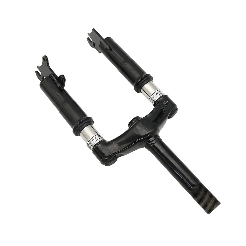 10 inci skuter listrik hidrolik garpu depan batang tetap dan rem cakram e-skuter reparasi suku cadang pengganti
